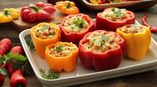 Paprika is lekker als rauwe snack en in een warm gerecht uit de oven.