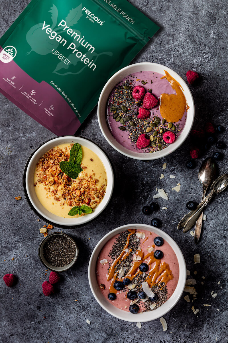 Frecious Upbeet Vegan Proteine Smoothiebowl